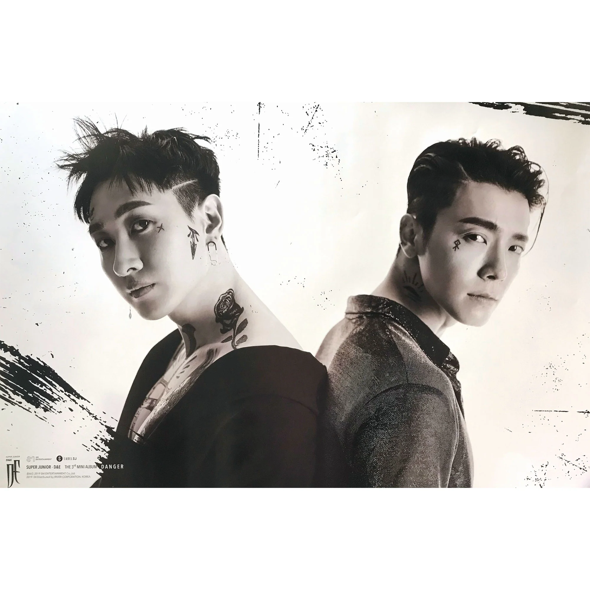 동해 & 은혁 | SUPER JUNIOR D&E | 3RD MINI ALBUM [ DANGER ] | (GROUP VER. C) POSTER ONLY