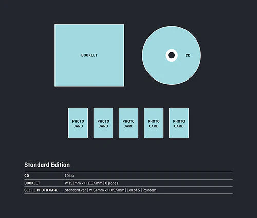 투모로우바이투게더 | TXT 4TH JAPANESE SINGLE [CHIKAI] STANDARD EDITION + BONUS - Image 2