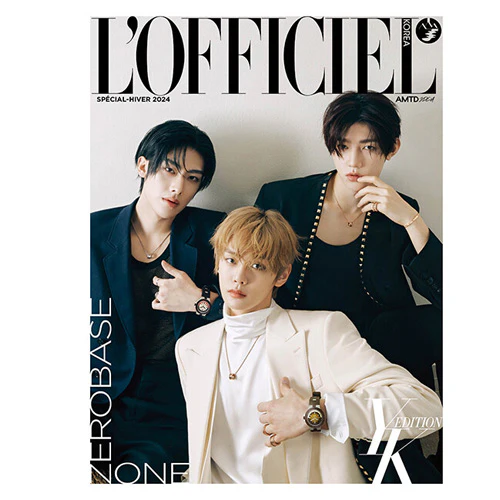로피시엘 옴므 | L'OFFICIEL HOMMES 2024 WINTER EDITION [ ZEROBASEONE ] - Image 2