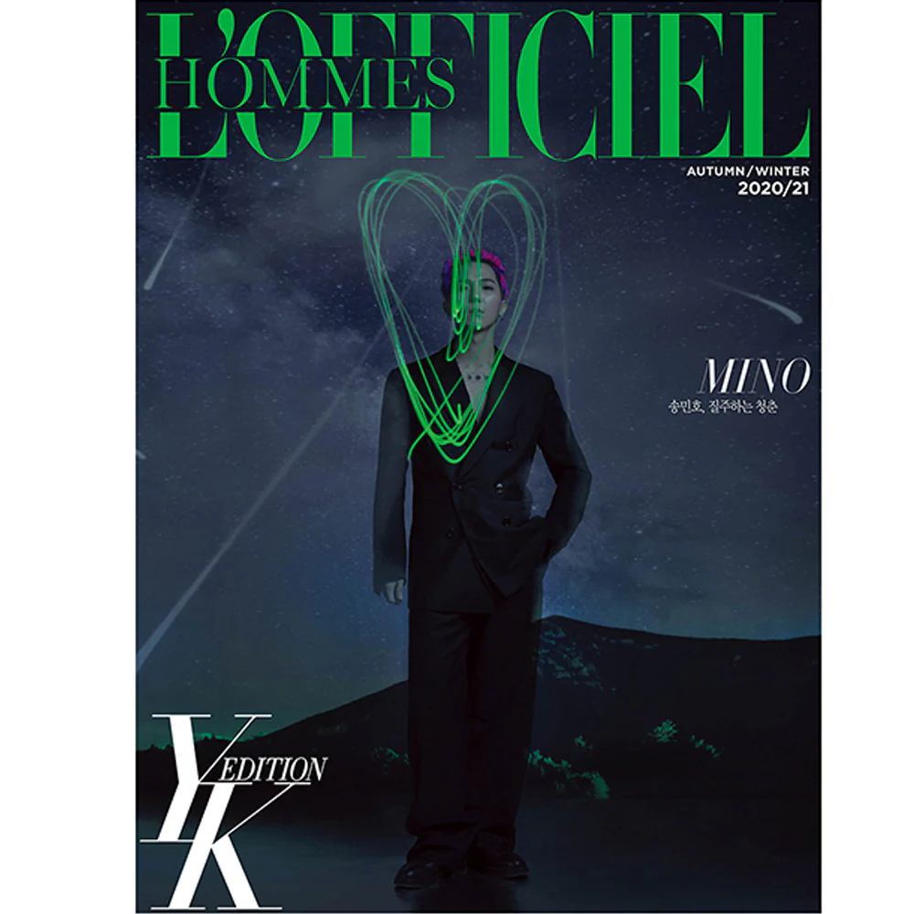 로피시엘 옴므 | L'OFFICIEL HOMMES 2020 F/W [ SONG MINO ] YK EDITION - Image 2