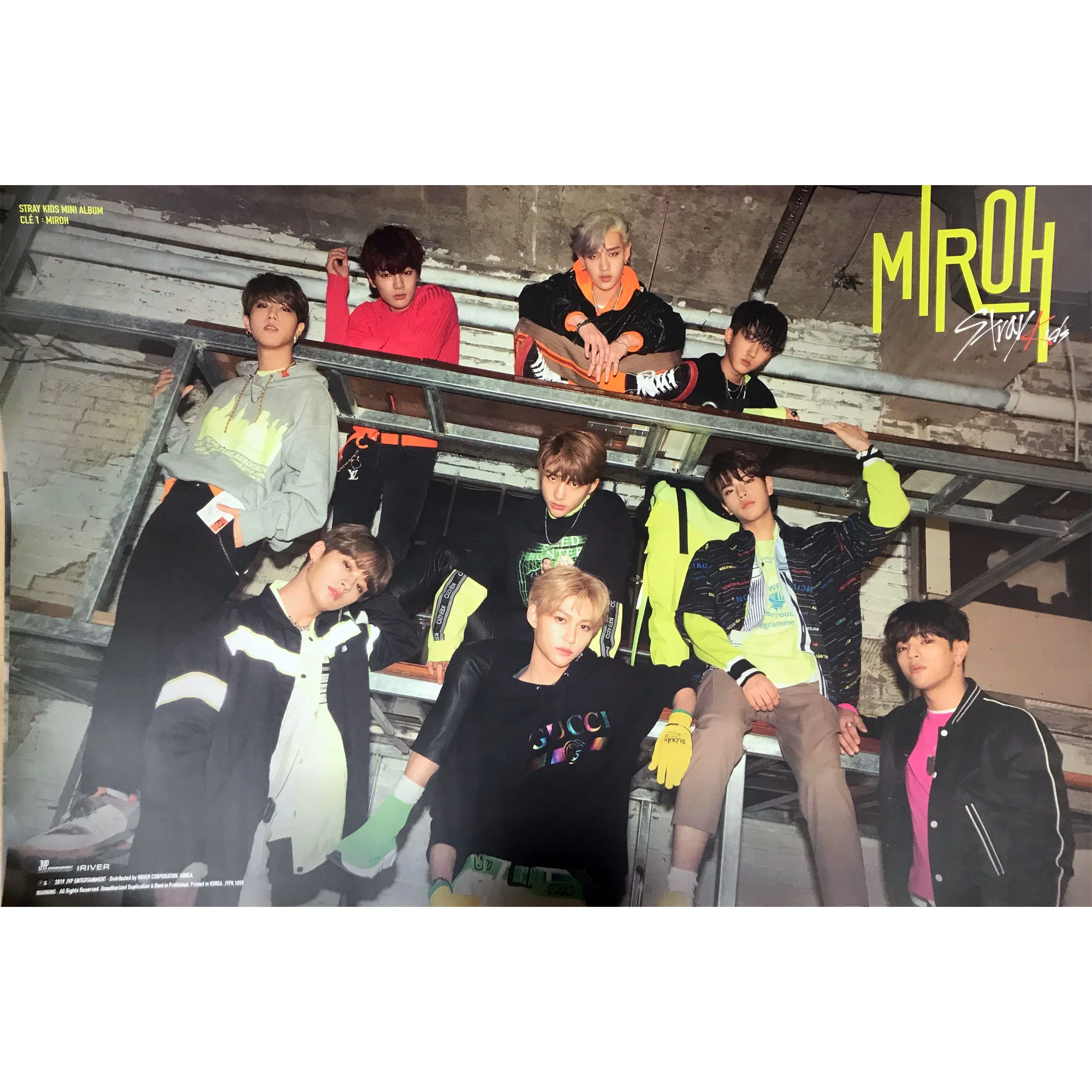 STRAY KIDS | 4TH MINI ALBUM [ CLE 1: MIROH ] | POSTER ONLY - Image 2