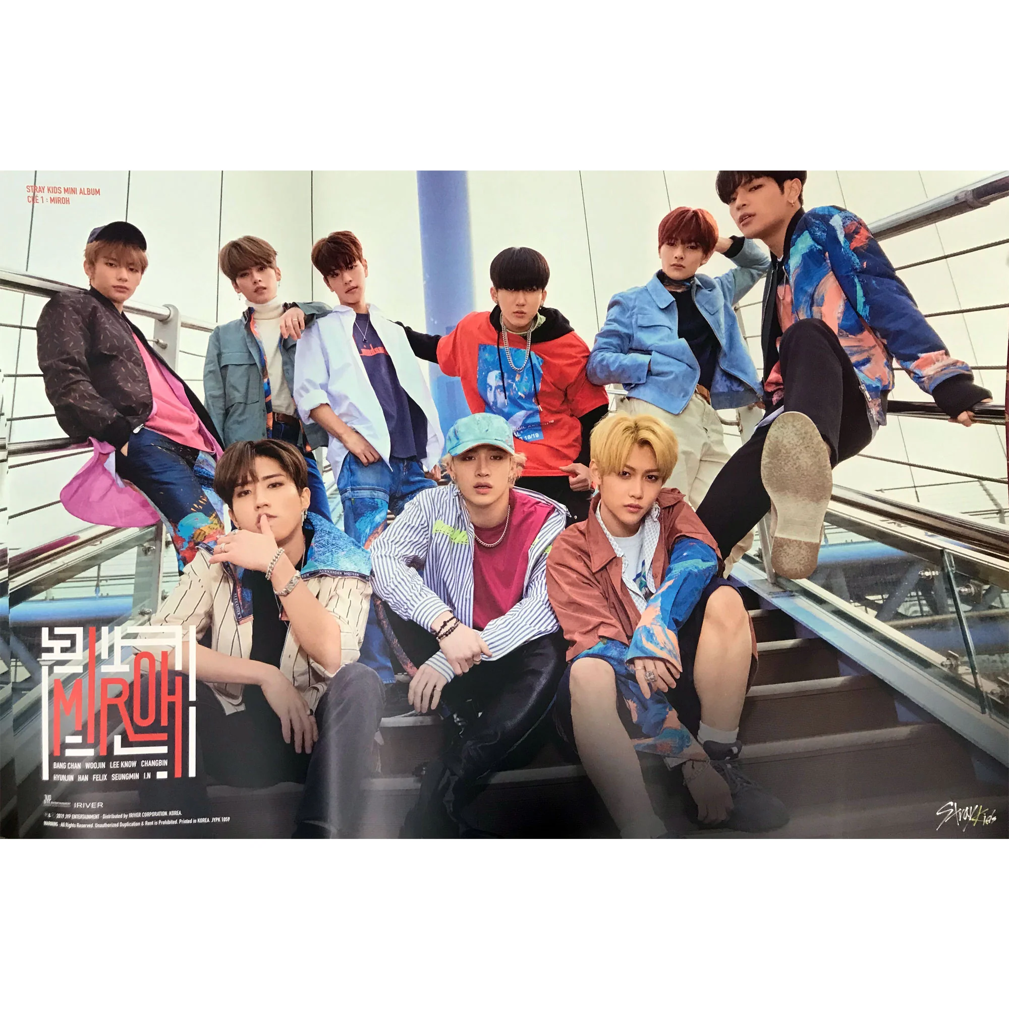 STRAY KIDS | 4TH MINI ALBUM [ CLE 1: MIROH ] | POSTER ONLY - Image 3