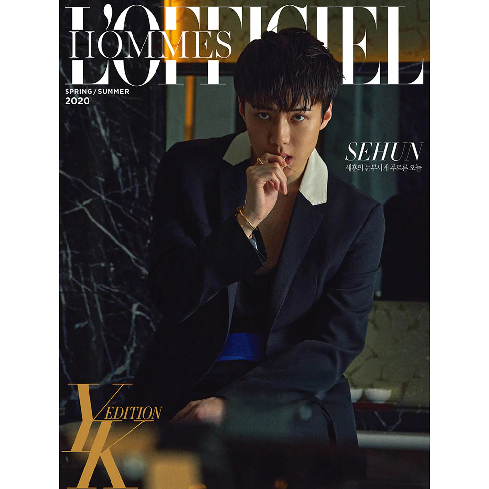 로피시엘 옴므 | L'OFFICIEL HOMMES 2020 S/S [ SEHUN ] YK EDITION - Image 2