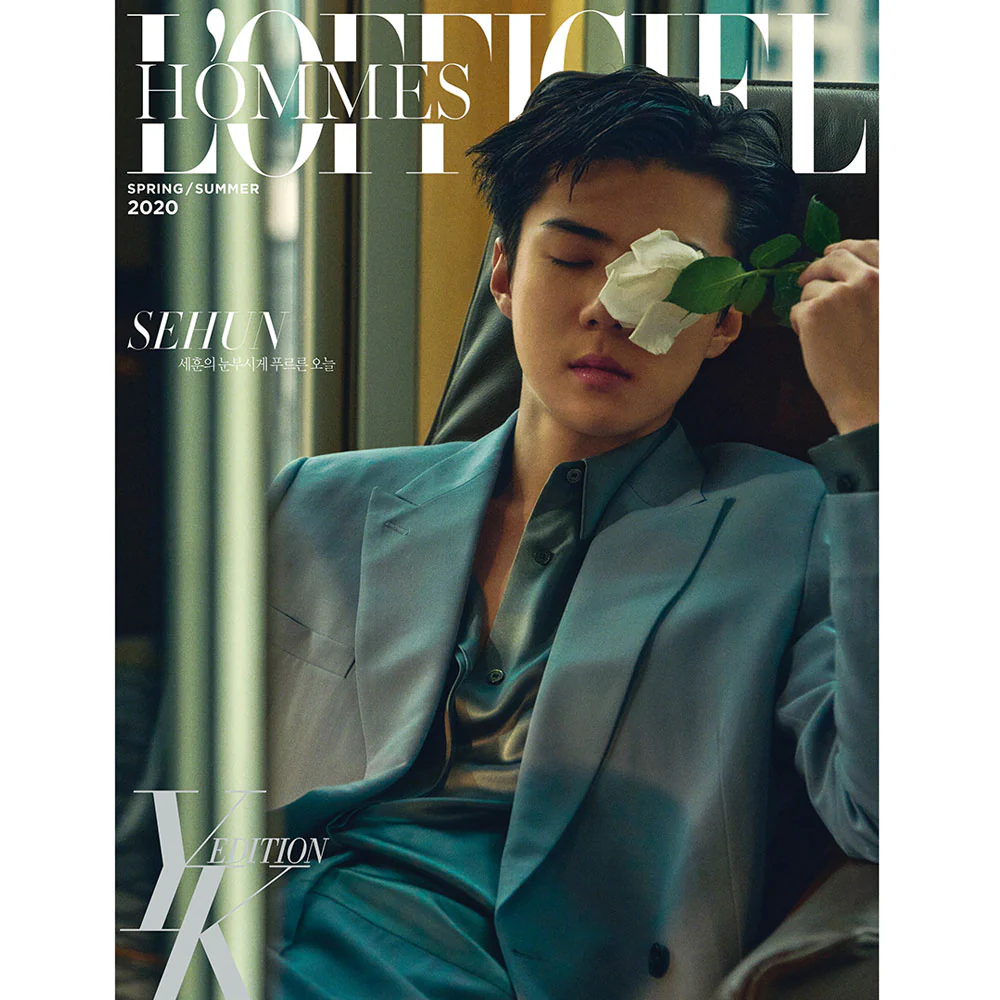 로피시엘 옴므 | L'OFFICIEL HOMMES 2020 S/S [ SEHUN ] YK EDITION - Image 3
