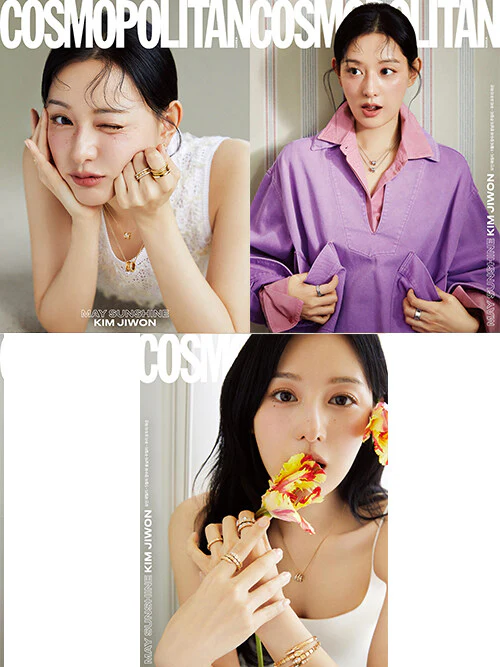 코스모폴리탄 | COSMOPOLITAN 2024-05 [ KIM JI WON ] RANDOM COVER