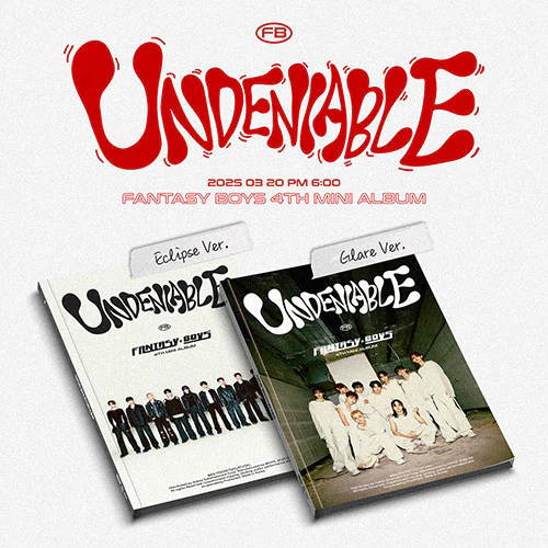 판타지보이즈 | FANTASY BOYS 4TH MINI ALBUM [ UNDENIABLE ]