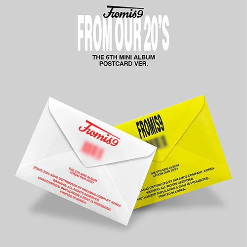 프로미스나인 | FROMIS_9 THE 6TH MINI ALBUM [ FROM OUR 20'S ] POSTCARD VER.