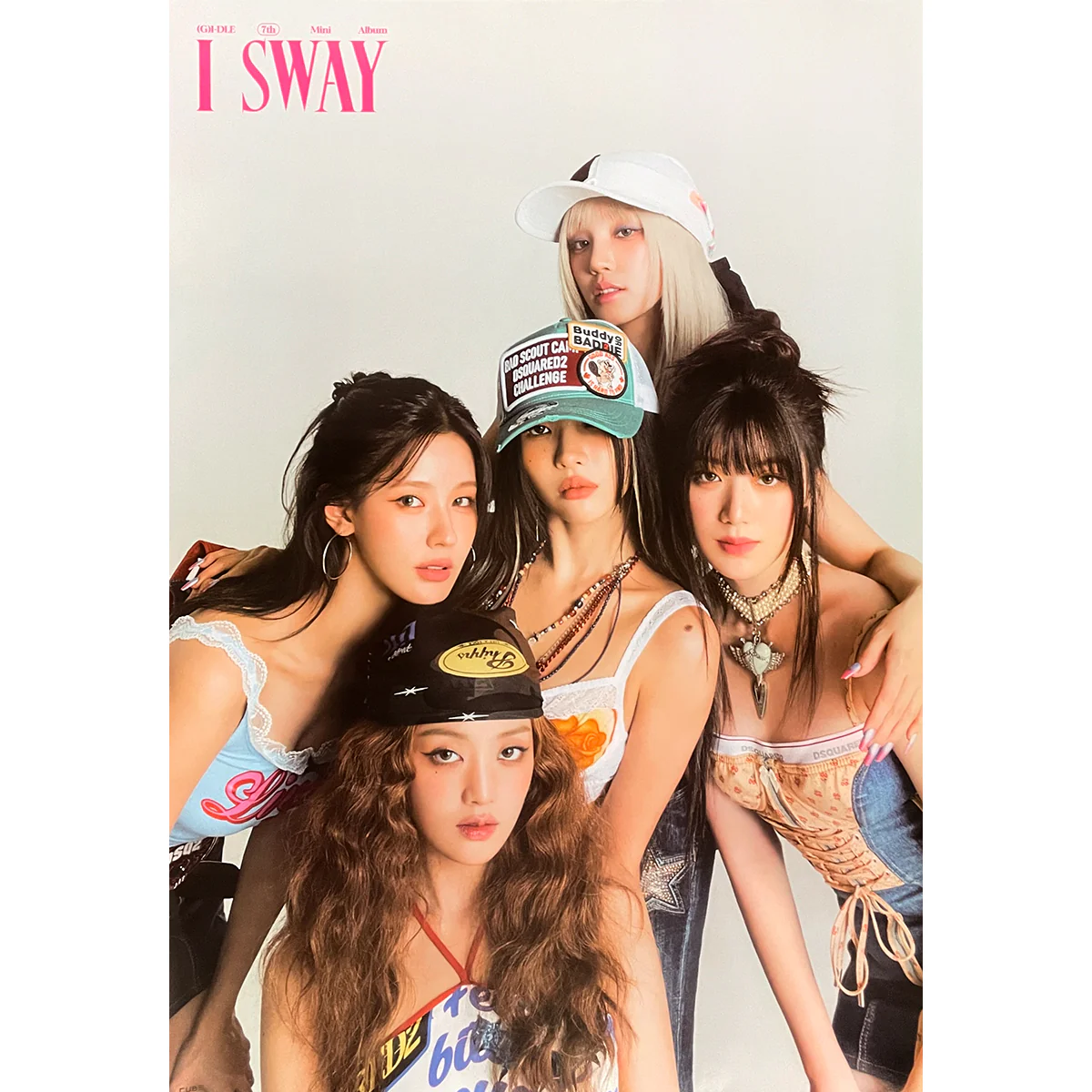 (여자) 아이들 | (G)I-DLE | 7TH MINI ALBUM [ I SWAY ] | (BEAT VER.) POSTER ONLY
