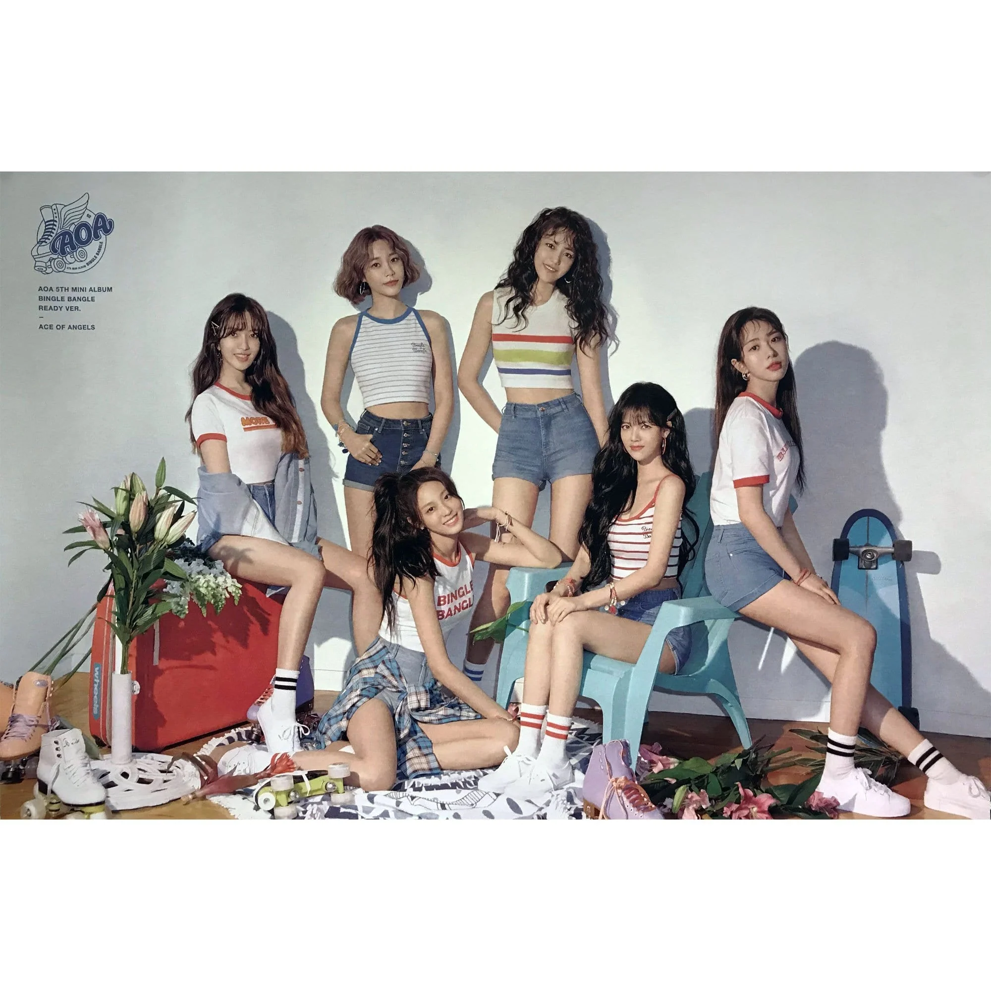 에이오에이 | AOA | 5TH MINI ALBUM [ BINGLE BANGLE ] | POSTER ONLY