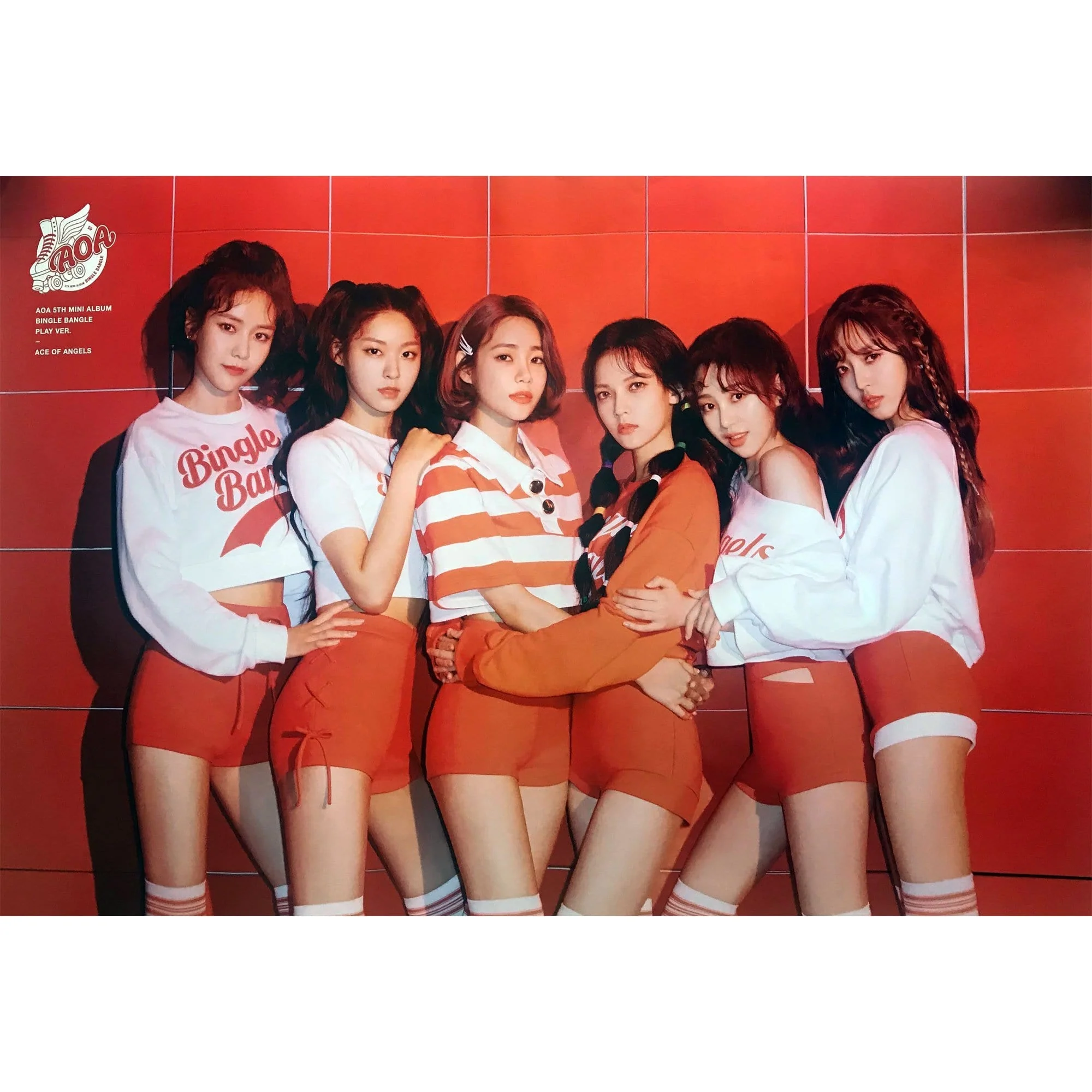에이오에이 | AOA | 5TH MINI ALBUM [ BINGLE BANGLE ] | POSTER ONLY - Image 2