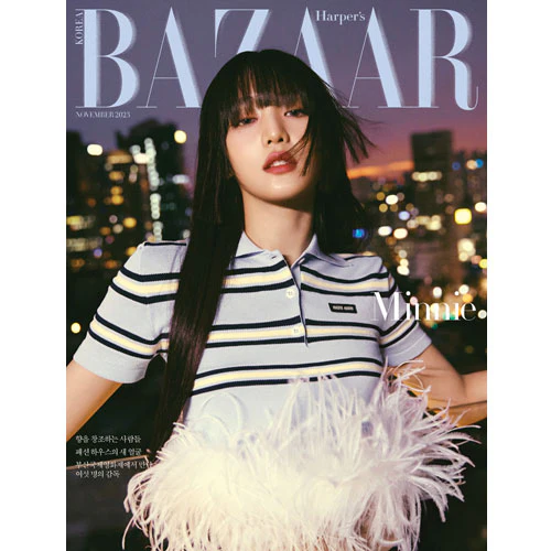 바자코리아 | BAZAAR 2023-11 [ JANG WONYOUNG& MINNIE ] - Image 4
