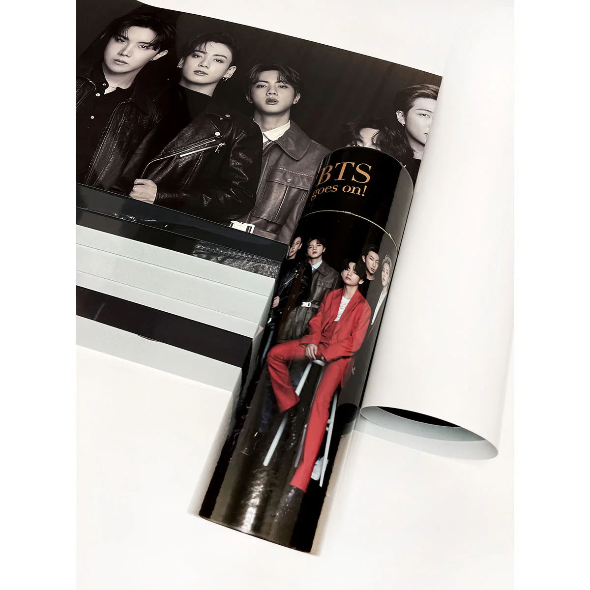 디아이콘 | D-ICON | [ BTS ] COVER | VOL.10 [ BTS GOES ON! ] | (8 SET VER.) POSTER ONLY - Image 2