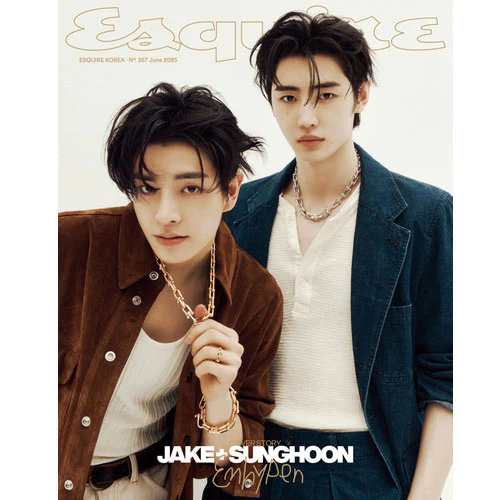 에스콰이어 | ESQUIRE 2025-06 [ JAKE & SUNGHOON ]