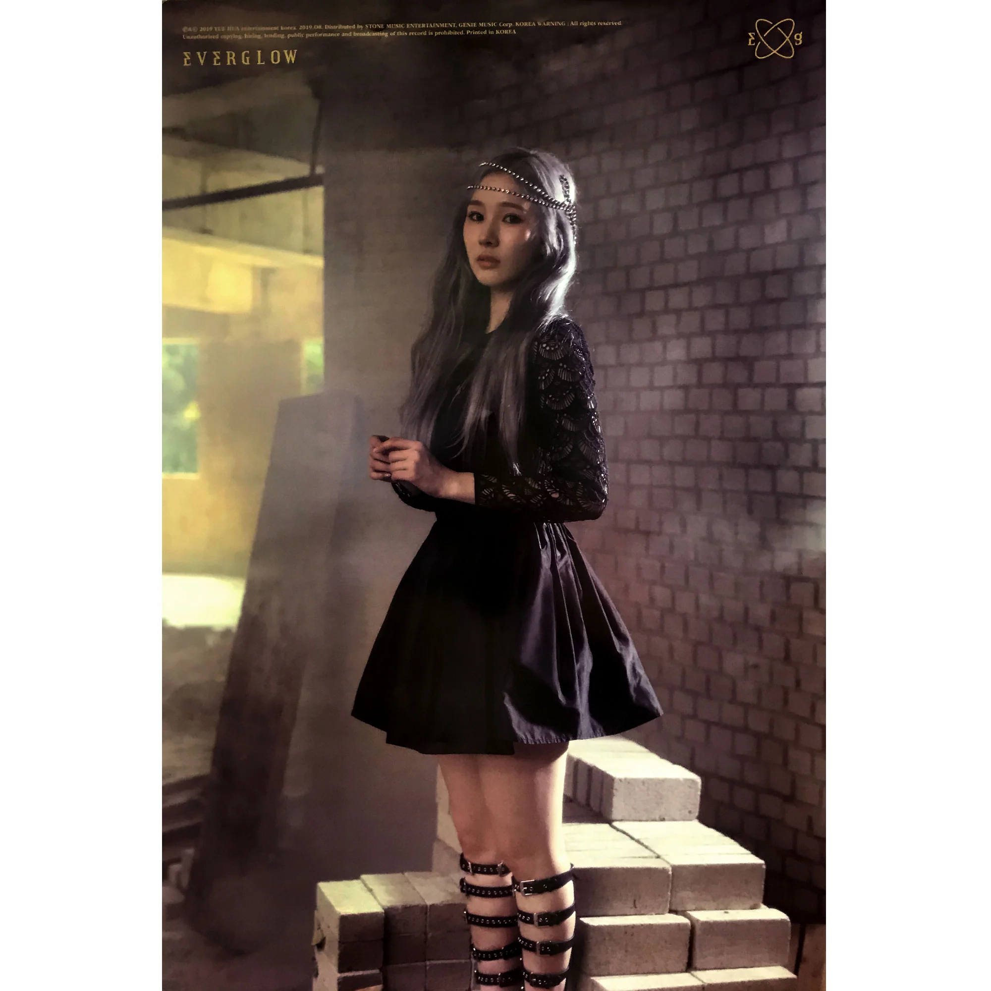 에버글로우 | EVERGLOW | 2ND SINGLE ALBUM [ HUSH ] | (MIA VER.) POSTER ONLY