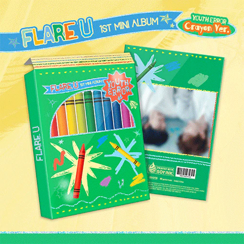 플레어 유 | FLARE U 1ST MINI ALBUM [ YOUTH ERROR ] CRAYON VER.