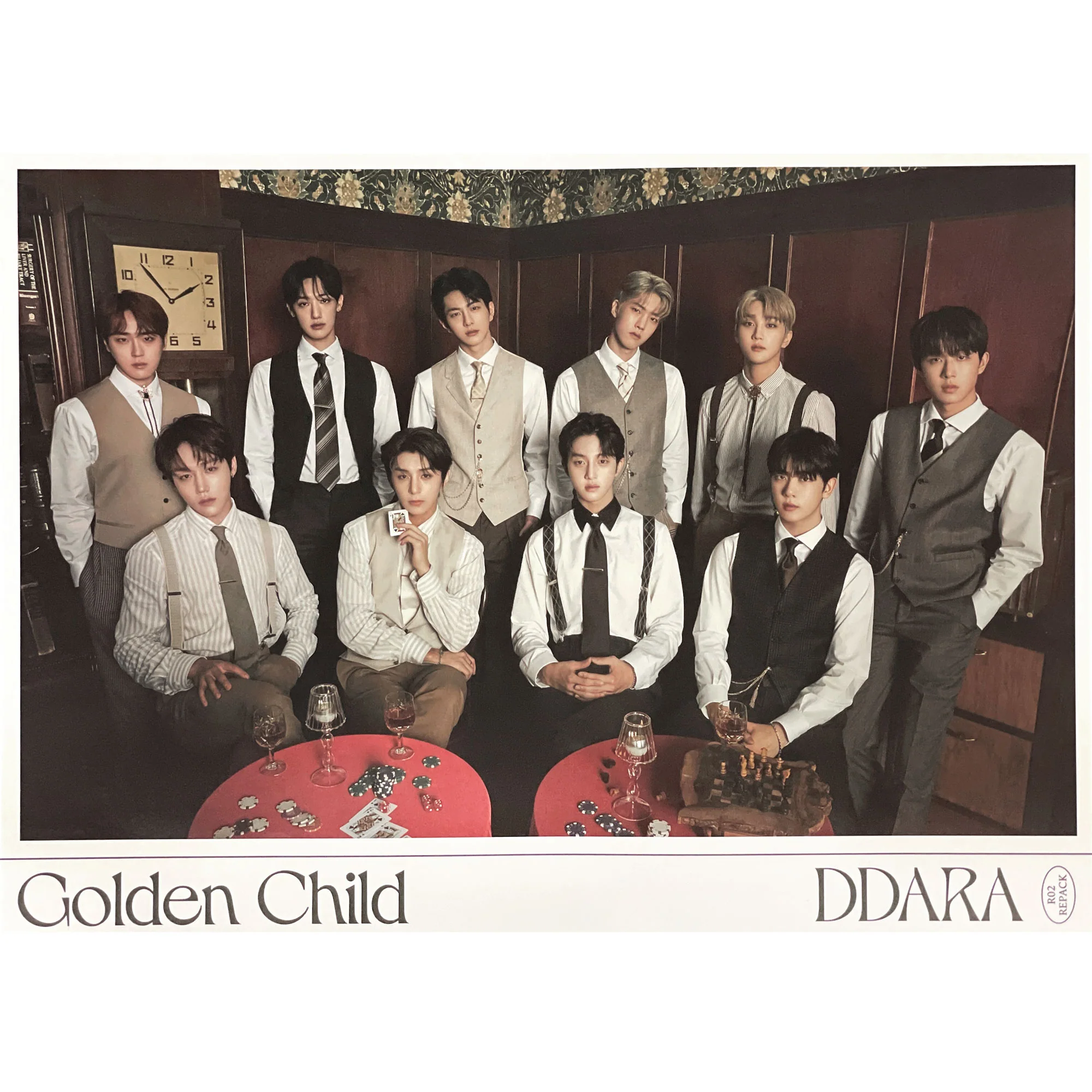골든차일드 | GOLDEN CHILD | 2ND ALBUM REPACKAGE [ DDARA ] | (A VER.) POSTER ONLY