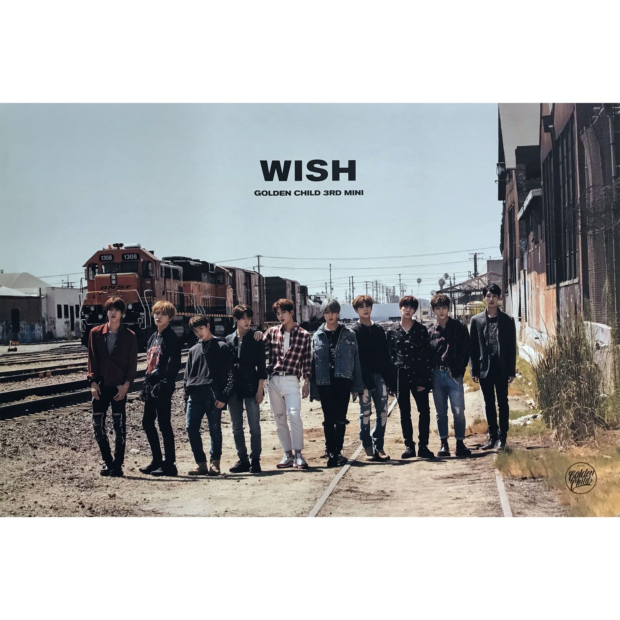 골든차일드 | GOLDEN CHILD | 3RD MINI ALBUM [ WISH ] | POSTER ONLY - Image 2