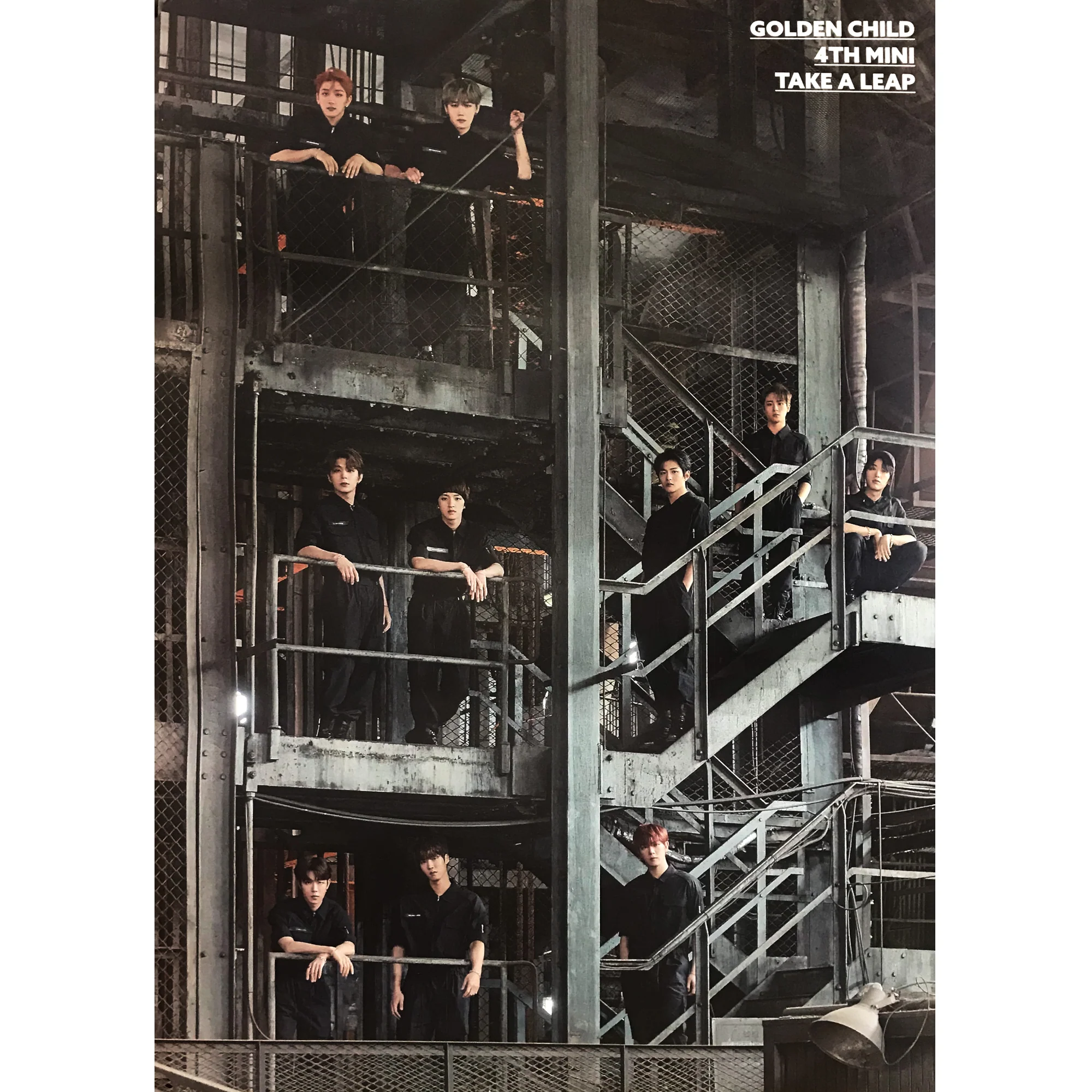 골든차일드 | GOLDEN CHILD | 4TH MINI ALBUM [ TAKE A LEAP ] | POSTER ONLY