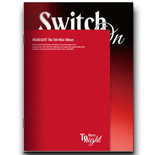 하이라이트 | HIGHLIGHT 5TH MINI ALBUM [ SWITCH ON ] PHOTOBOOK VER. - Image 2