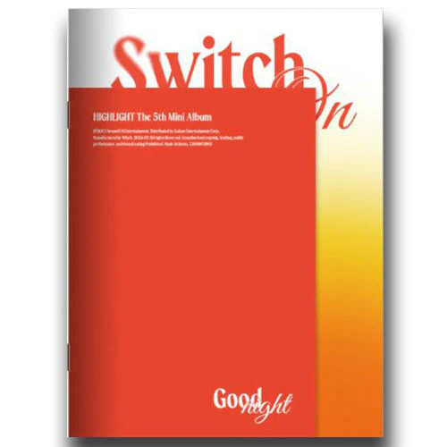 하이라이트 | HIGHLIGHT 5TH MINI ALBUM [ SWITCH ON ] PHOTOBOOK VER. - Image 4