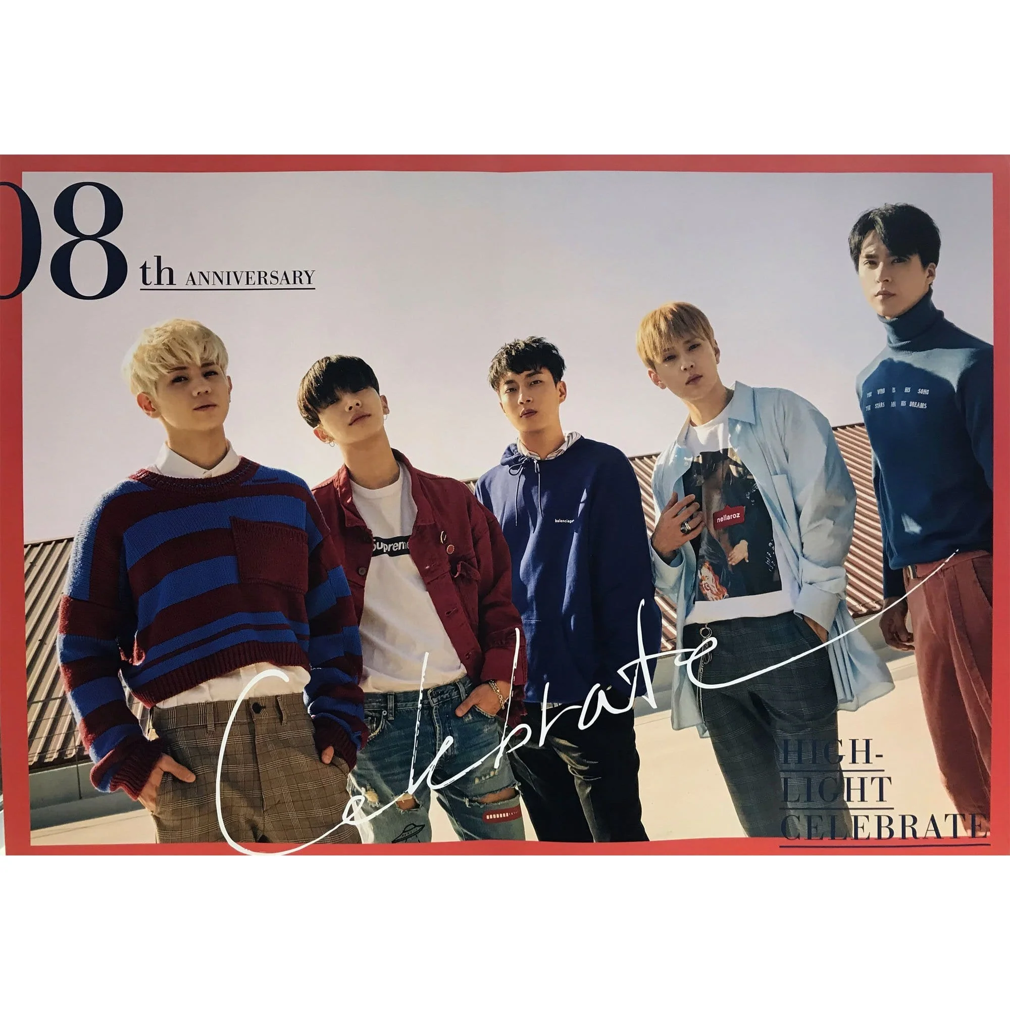하이라이트 | HIGHLIGHT | 2ND MINI ALBUM [ CELEBRATE ] | POSTER ONLY