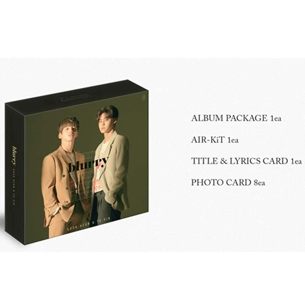 국헌 & 유빈 | KOOKHEON & YUVIN SINGLE ALBUM [ BLURRY ] KIHNO KIT - Image 6