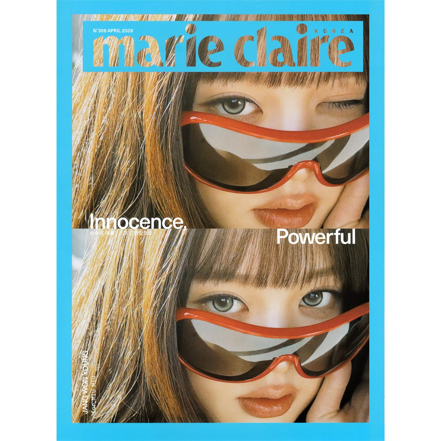 마리끌레르 | MARIE CLAIRE | [ JANG WON YOUNG ] COVER | 2026-04 | POSTER ONLY - Image 2