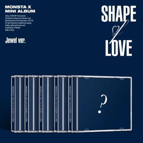 몬스타엑스 | MONSTA X 11TH MINI ALBUM [ SHAPE of LOVE ] JEWEL CASE VER.