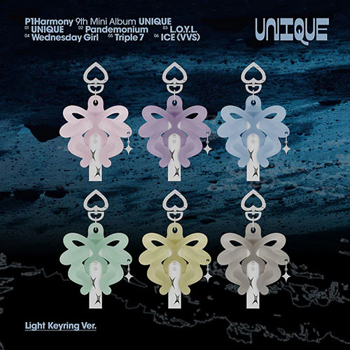 피원하모니 | P1Harmony 9TH MINI ALBUM [ UNIQUE ] LIGHT KEYRING VER.