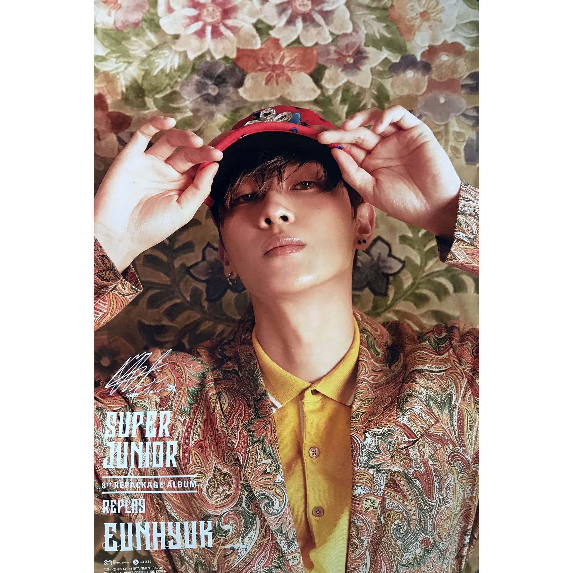 슈퍼주니어 | SUPER JUNIOR | 8TH ALBUM REPACKAGE [ REPLAY ] | POSTER ONLY - Image 3