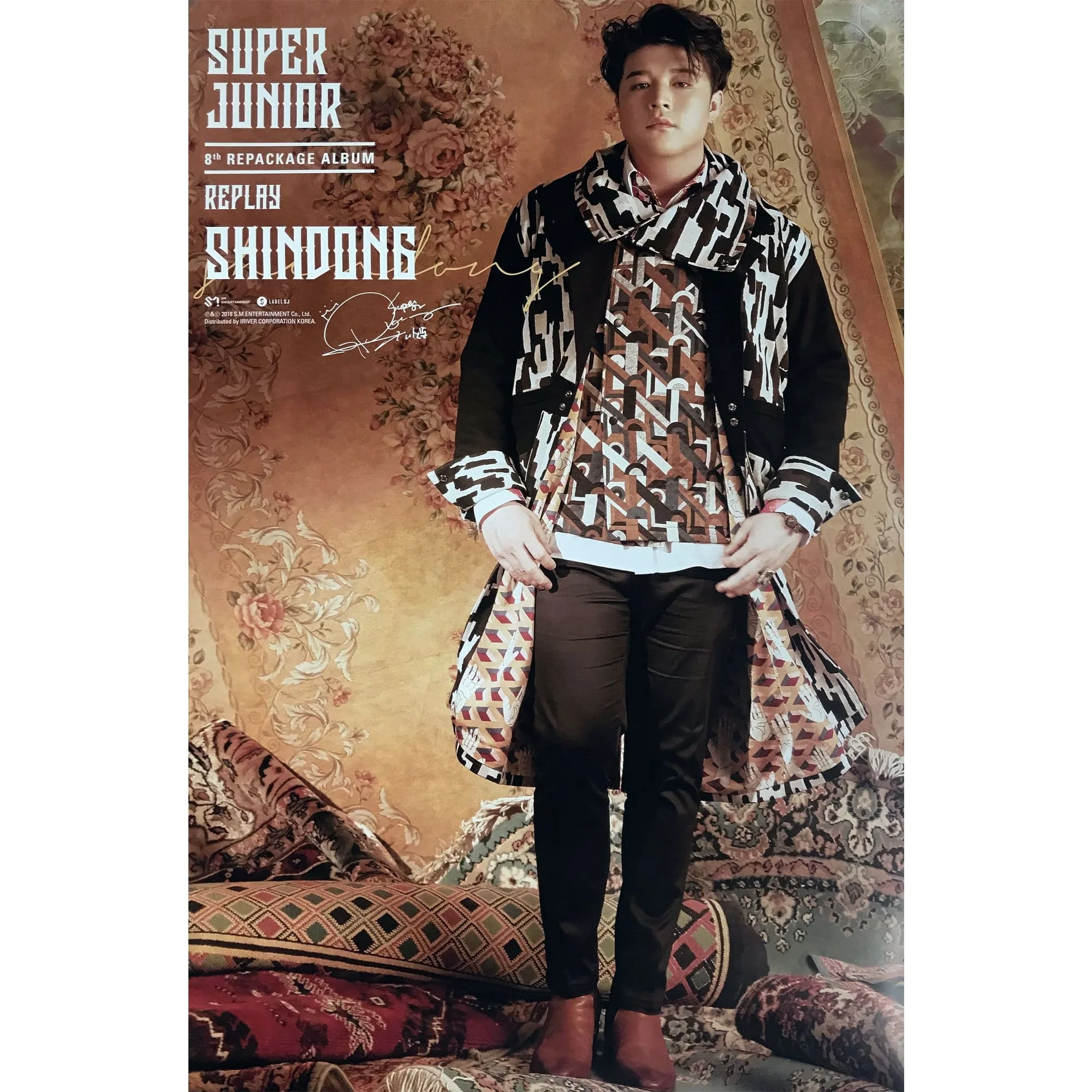 슈퍼주니어 | SUPER JUNIOR | 8TH ALBUM REPACKAGE [ REPLAY ] | POSTER ONLY - Image 5