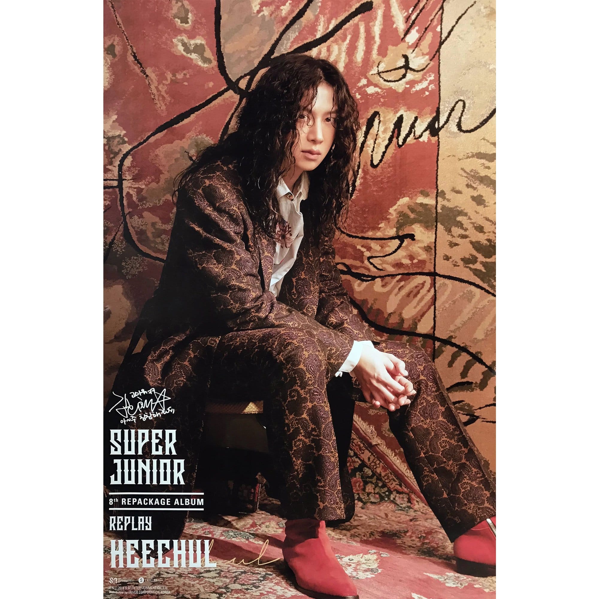 슈퍼주니어 | SUPER JUNIOR | 8TH ALBUM REPACKAGE [ REPLAY ] | POSTER ONLY - Image 6