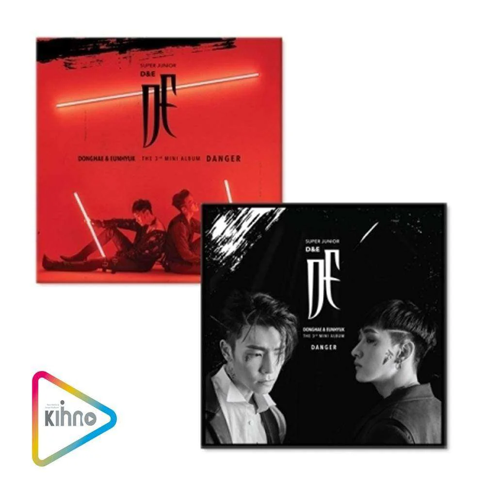 동해 & 은혁 | SUPER JUNIOR D&E 3RD MINI ALBUM [ DANGER ] KIHNO KIT