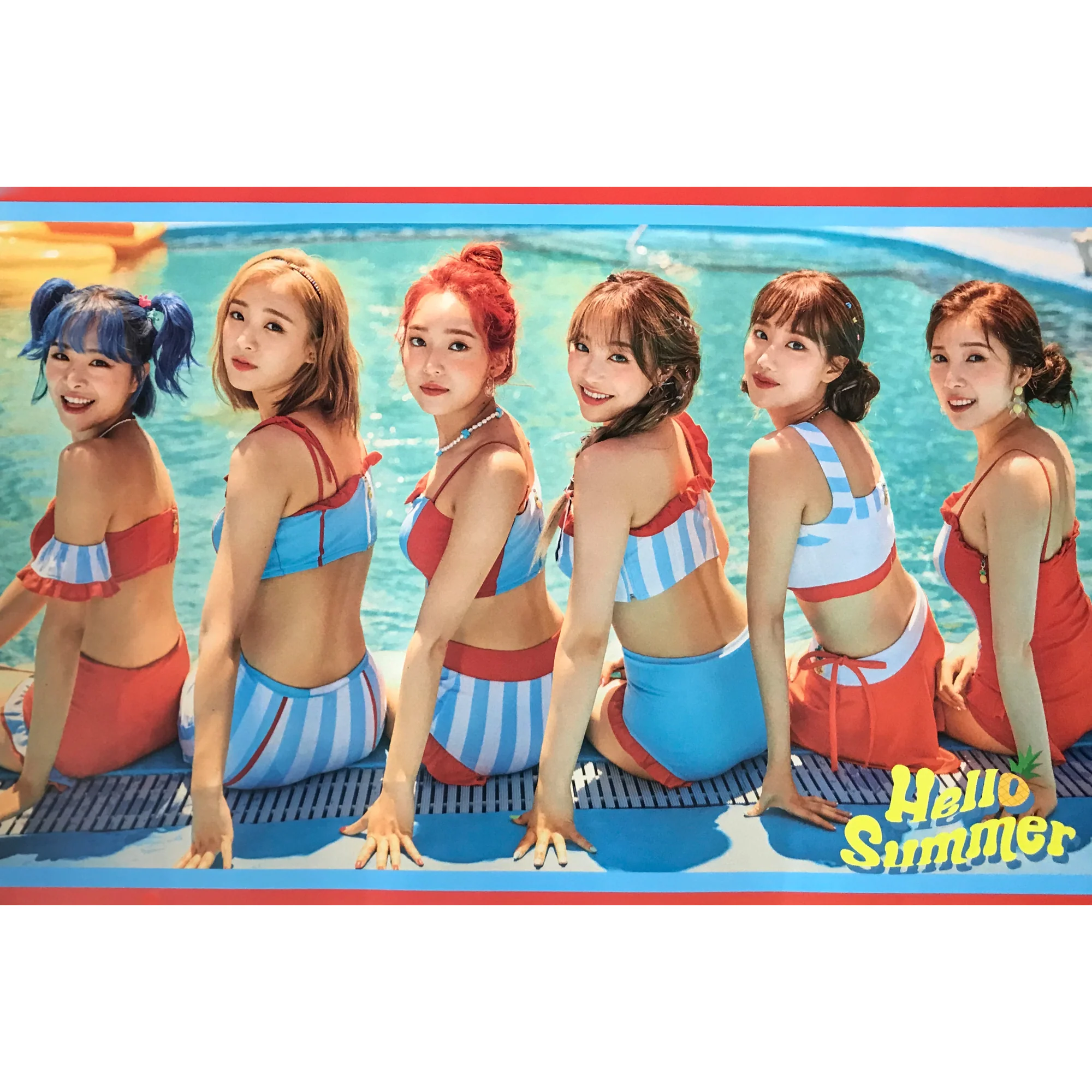 에이프릴 | APRIL | SPECIAL ALBUM [ HELLO SUMMER ] | (SUMMER DAY VER.) POSTER ONLY