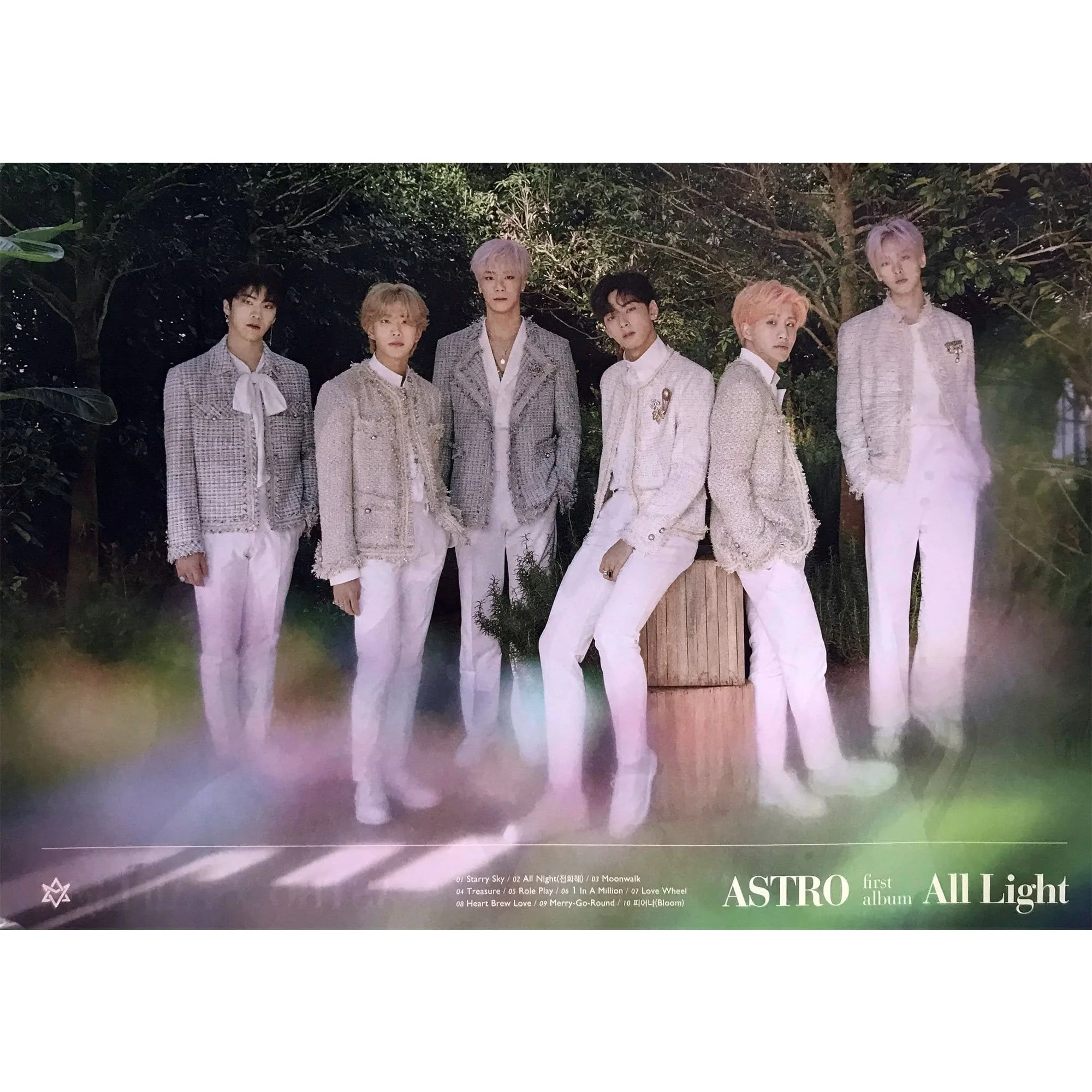 아스트로 | ASTRO | 1ST ALBUM [ ALL LIGHT ] | (DOUBLE-SIDED) POSTER ONLY
