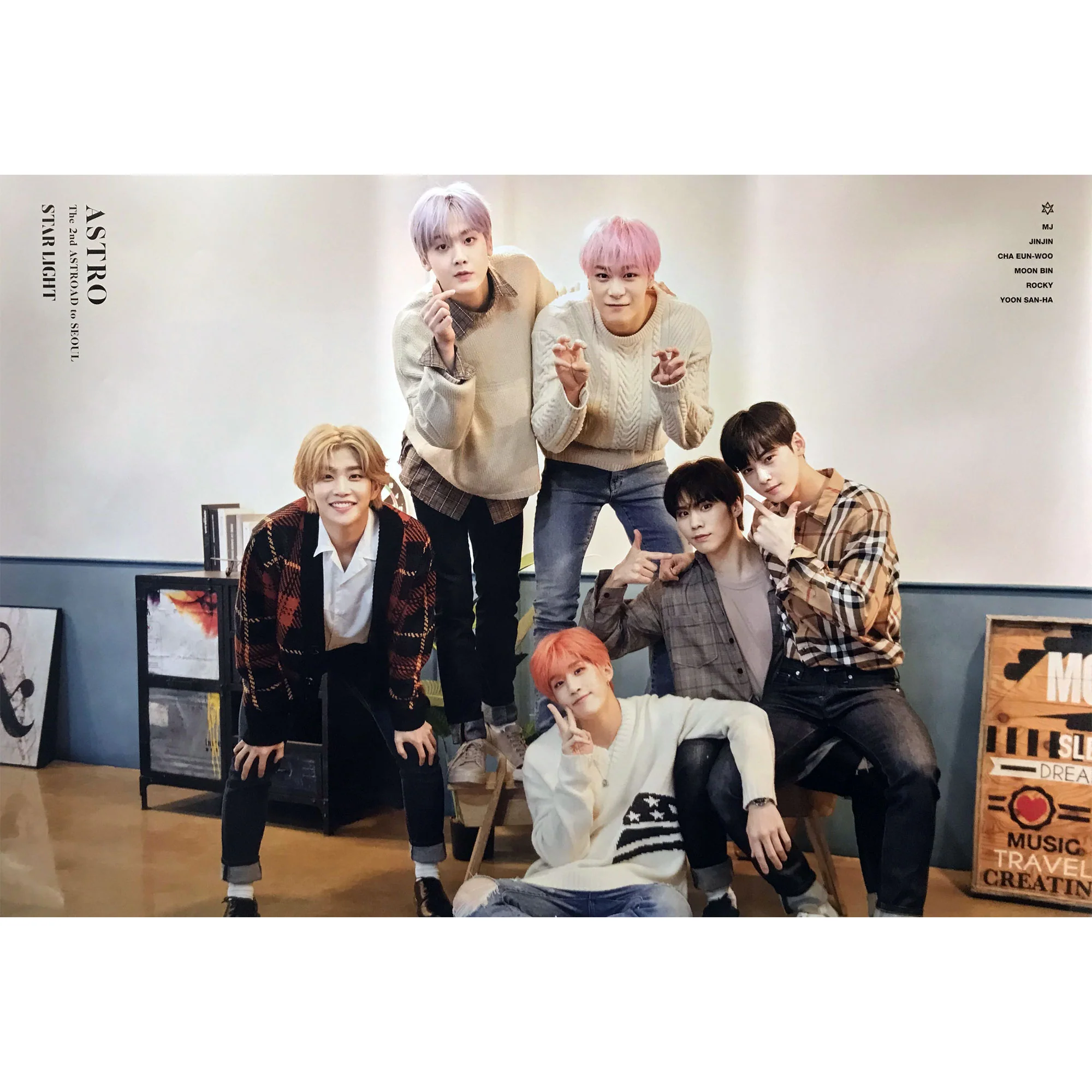 아스트로 | ASTRO | CONCERT [ 2ND ASTROAD TO SEOUL STARLIGHT ] | POSTER ONLY
