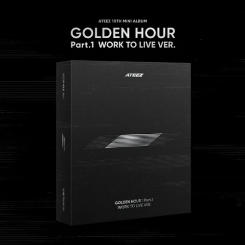 에이티즈 | ATEEZ 10TH MINI ALBUM [ GOLDEN HOUR PART.1 WORK TO LIVE VER ]