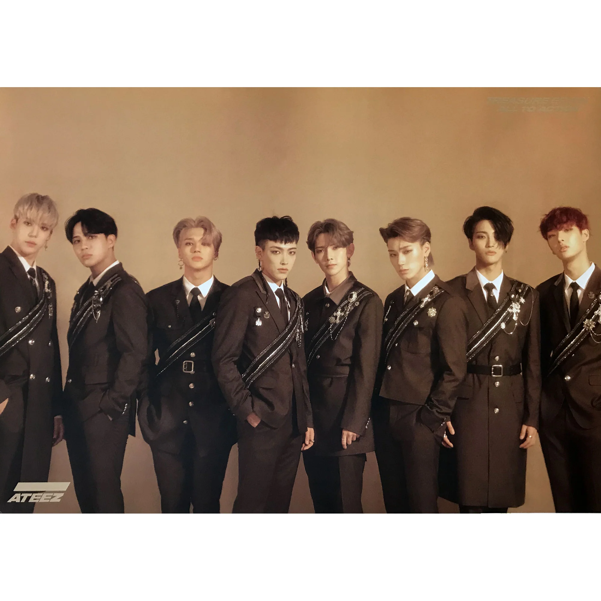 에이티즈 | ATEEZ | 1ST ALBUM [ TREASURE EP. FIN: ALL TO ACTION ] | (Z VER.) POSTER ONLY