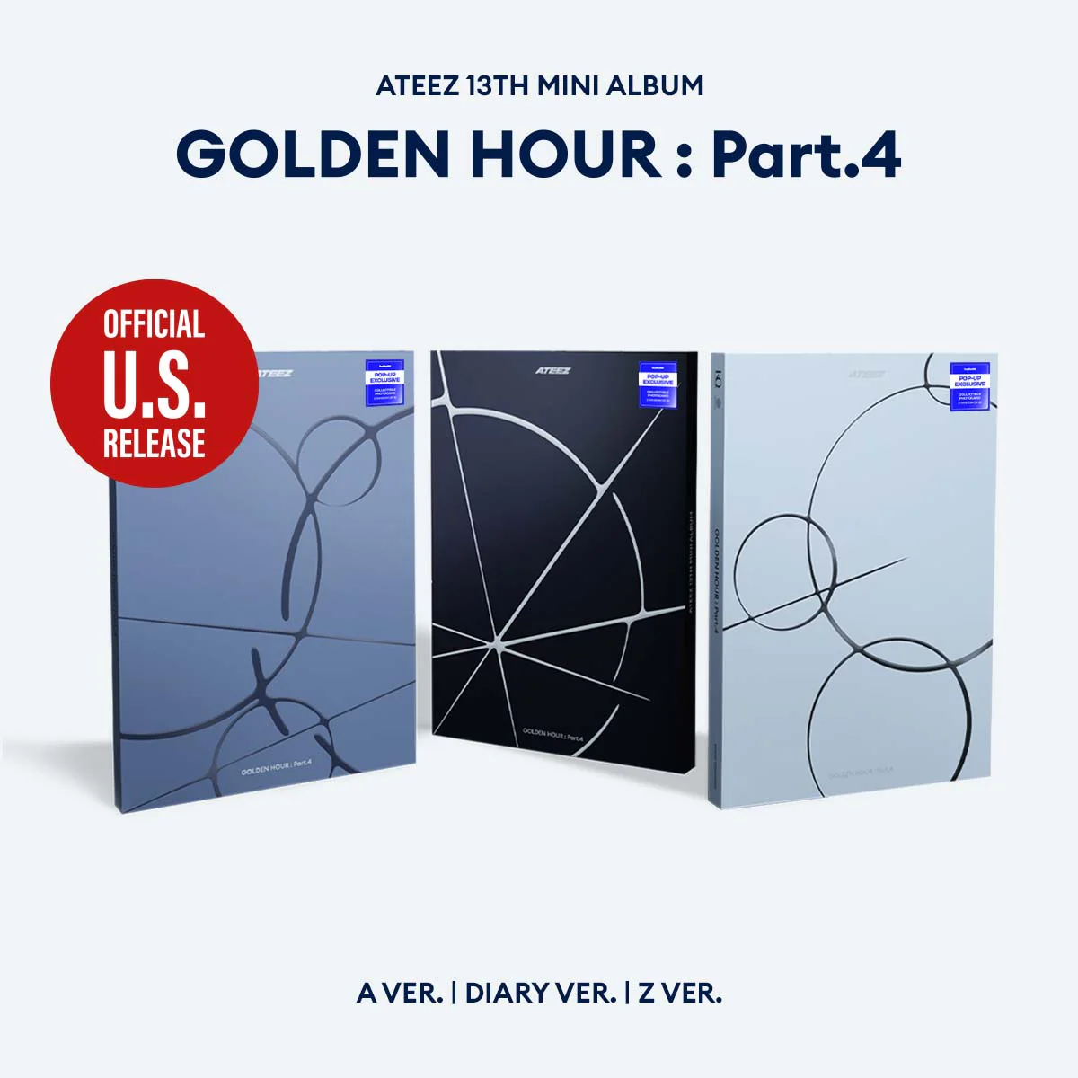 에이티즈 | ATEEZ [ GOLDEN HOUR : Part.4 ] hello82 [POP-UP Exclusive]