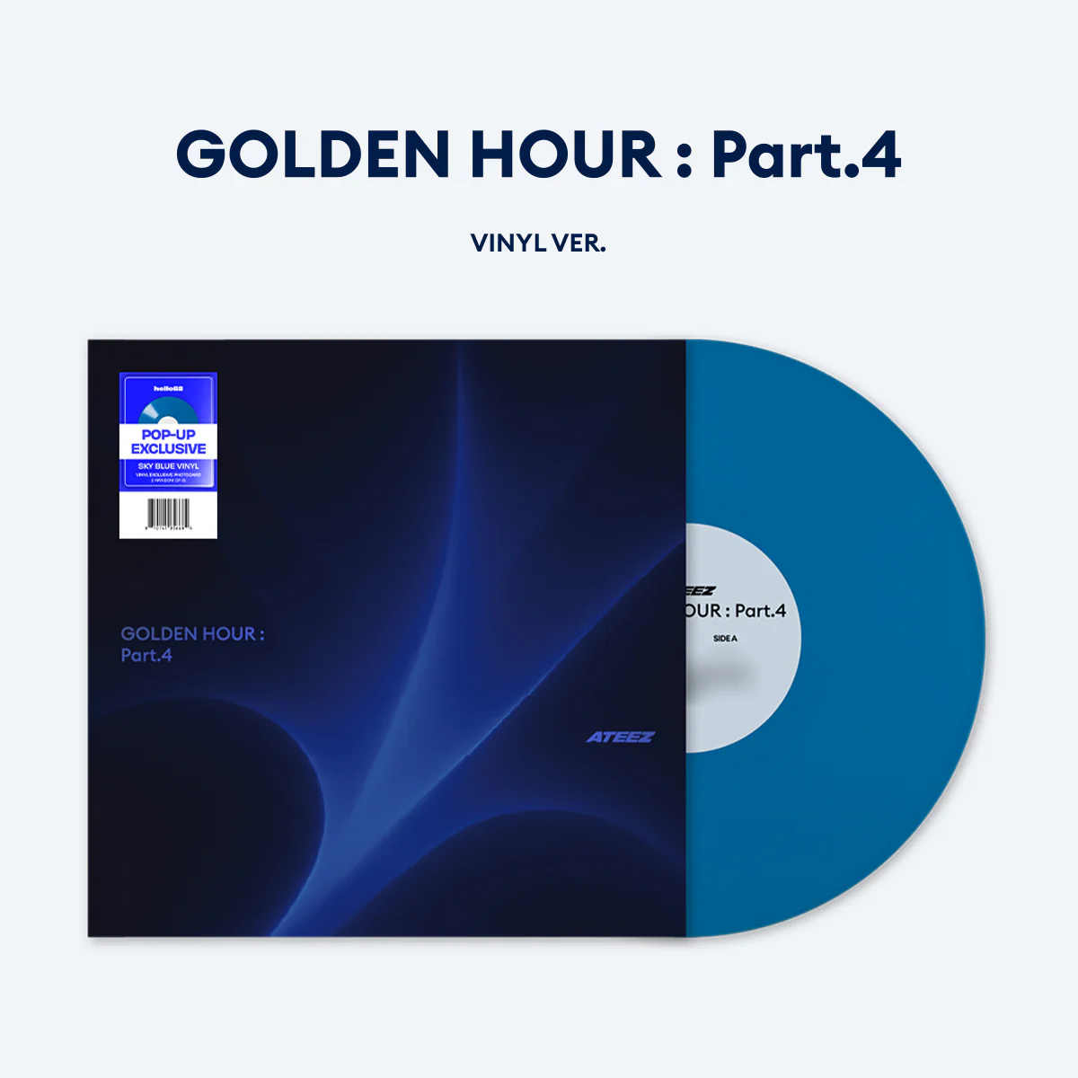 에이티즈 | ATEEZ [ GOLDEN HOUR : Part.4 ] VINYL VER. hello82 [POP-UP Exclusive]