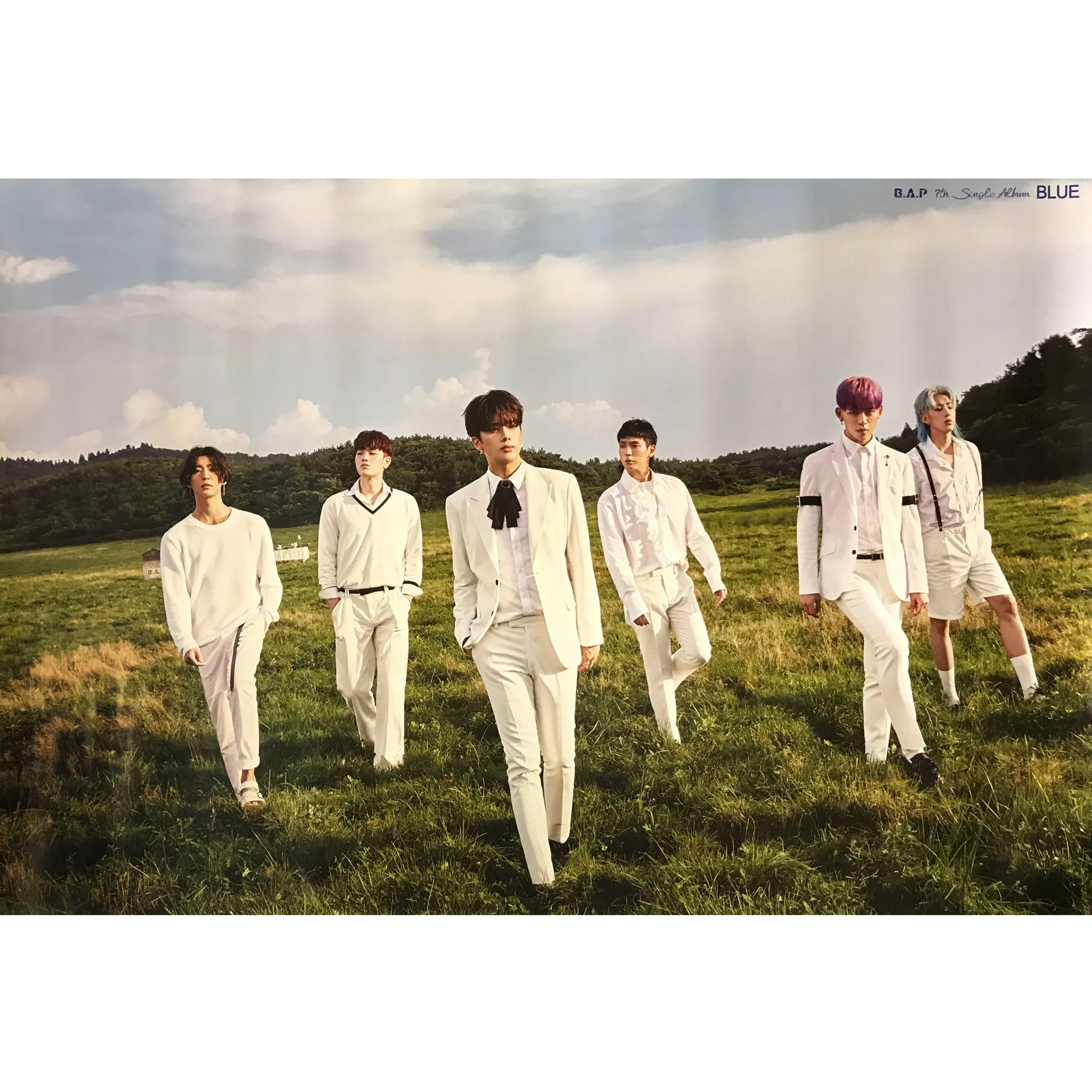 비에이피 | B.A.P | 7TH SINGLE ALBUM [ BLUE ] | (B VER.) POSTER ONLY