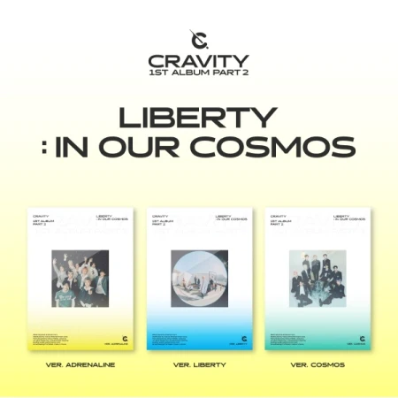 크래비티 | CRAVITY 1ST ALBUM PART 2 [ LIBERTY : IN OUR COSMOS ]