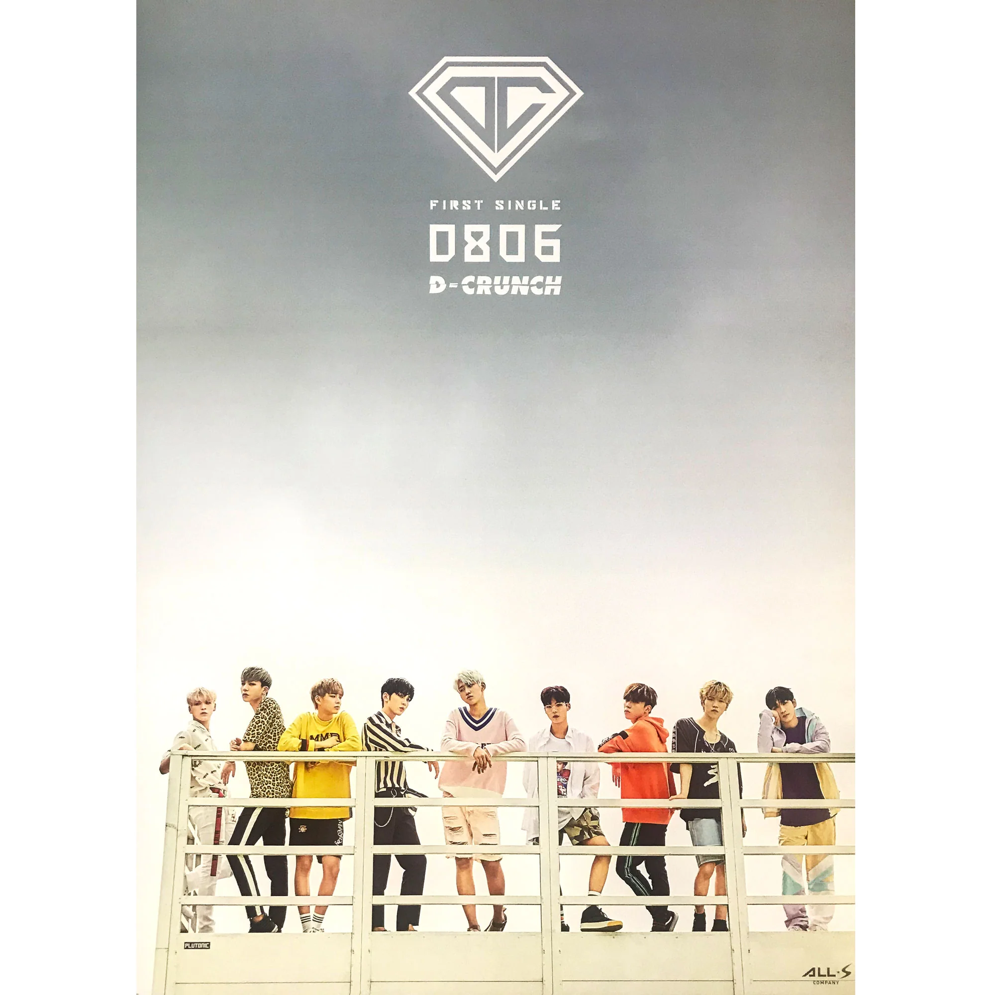 디크런치 | D-CRUNCH | 1ST SINGLE ALBUM [ 0806 ] | (VERSION 2) POSTER ONLY