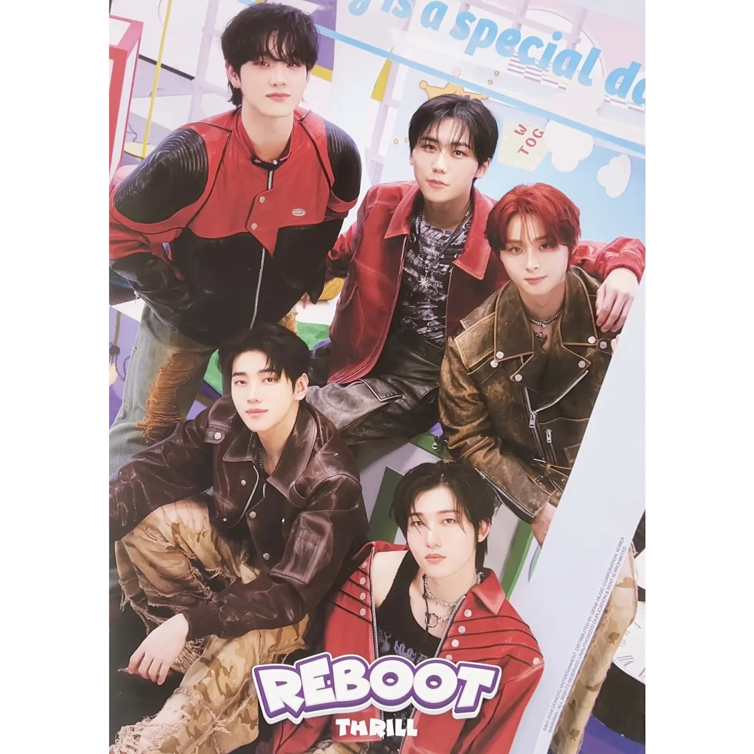 디케이지 | DKZ 2ND MINI ALBUM [ REBOOT ] | POSTER ONLY
