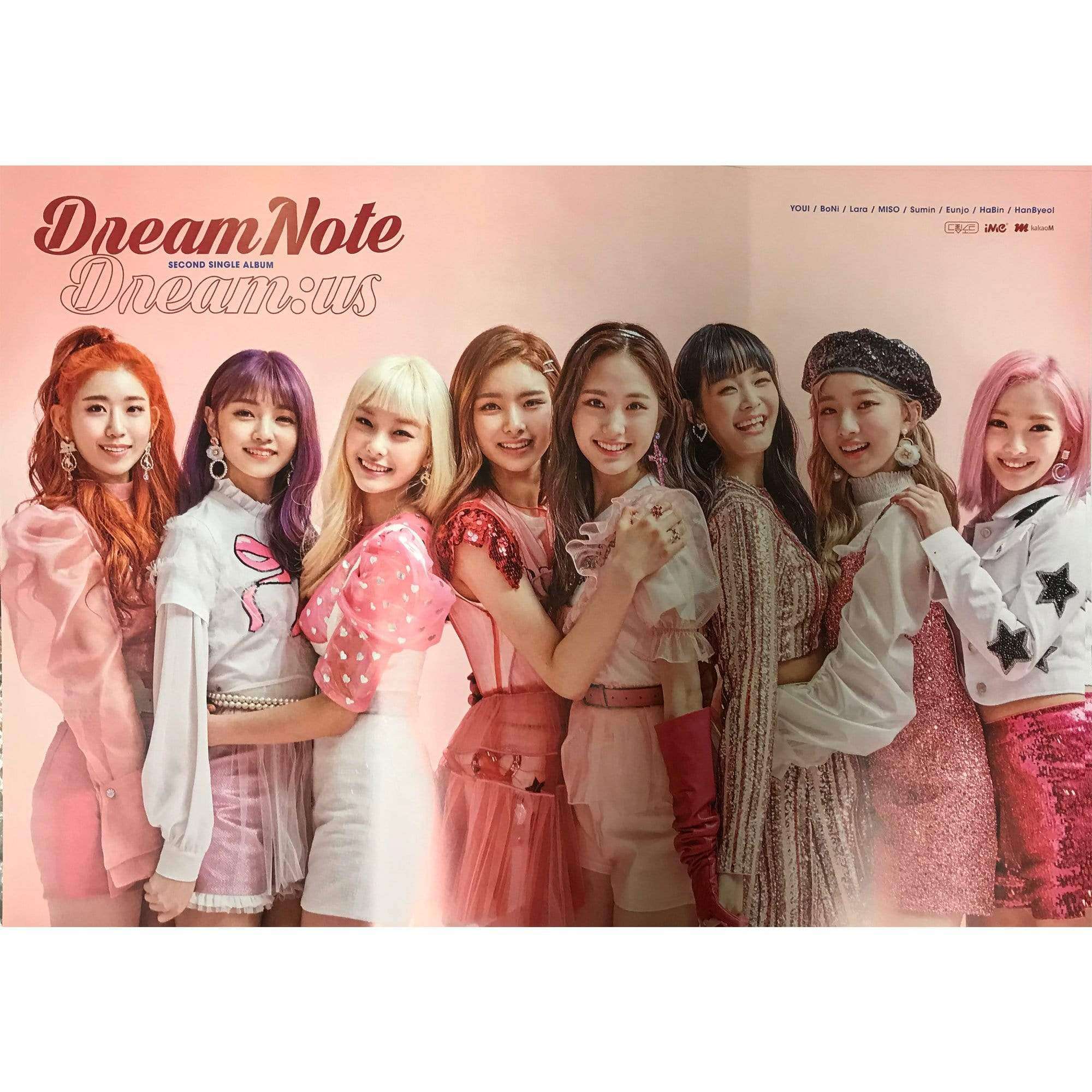드림노트 | DREAMNOTE | 2ND MINI ALBUM [ DREAM:US ] | POSTER ONLY - Image 2