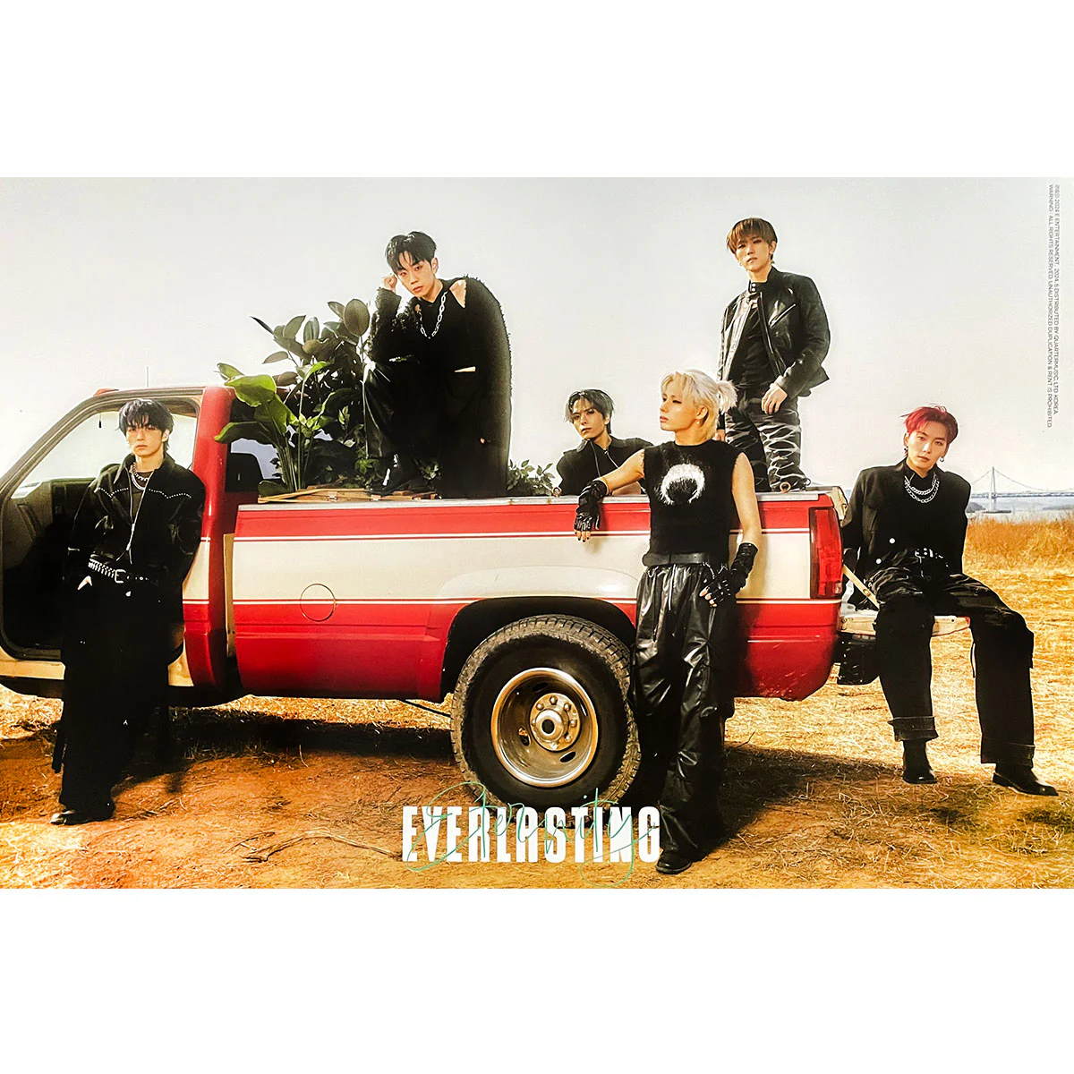 엘라스트 | E'LAST THE 1ST ALBUM [ EVERLASTING ] | (ETERNITY VER.) POSTER ONLY