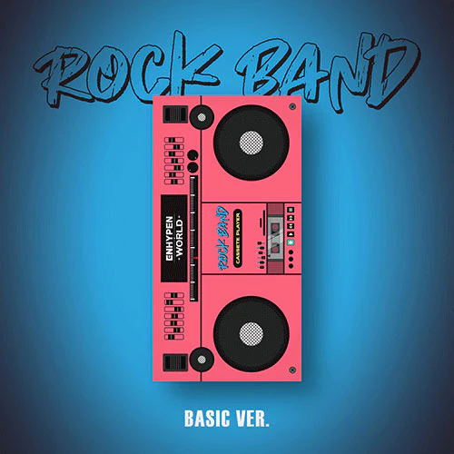 엔하이픈 | ENHYPEN WORLD COUPON CARD COLLECTION ROCK BAND BASIC VER.