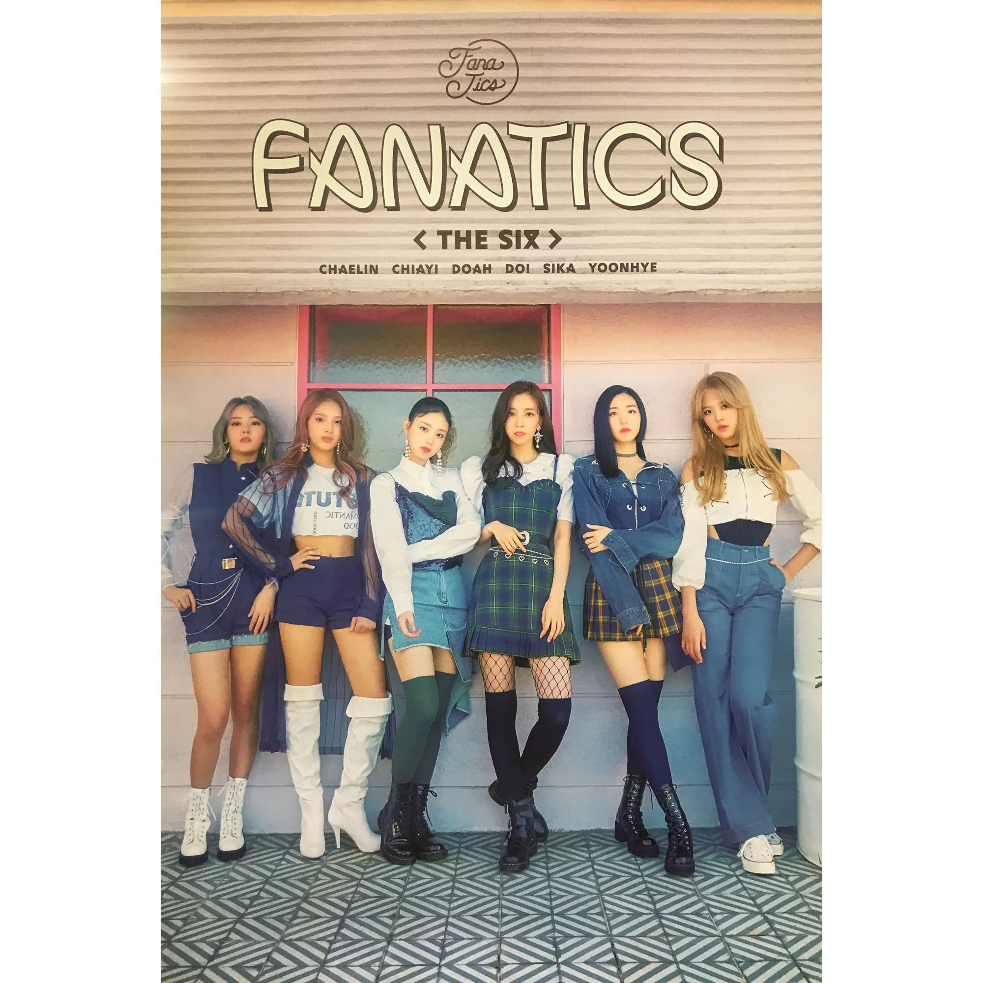 파나틱스 | FANATICS | 1ST MINI ALBUM [ THE SIX ] | POSTER ONLY