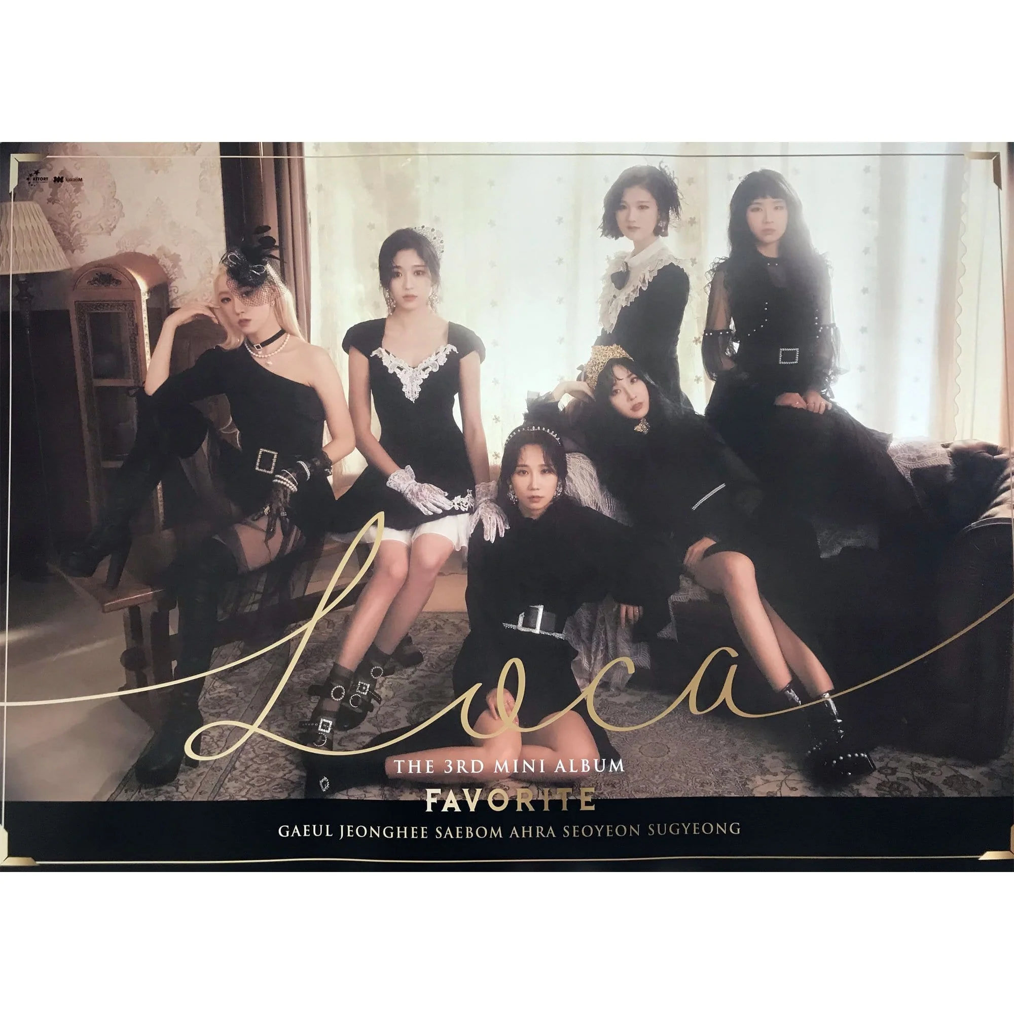 페이버릿 | FAVORITE | 3RD MINI ALBUM [ LOCA ] | POSTER ONLY