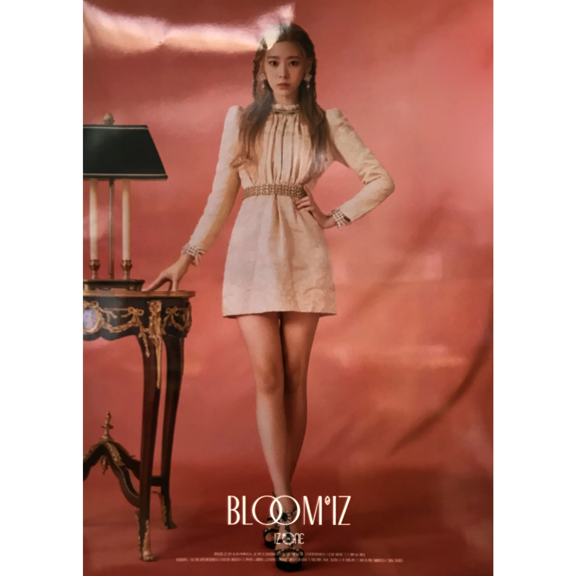 아이즈원 | IZ*ONE | 1ST ALBUM [ BLOOM*IZ ] | (KIM MINJU VER.) POSTER ONLY